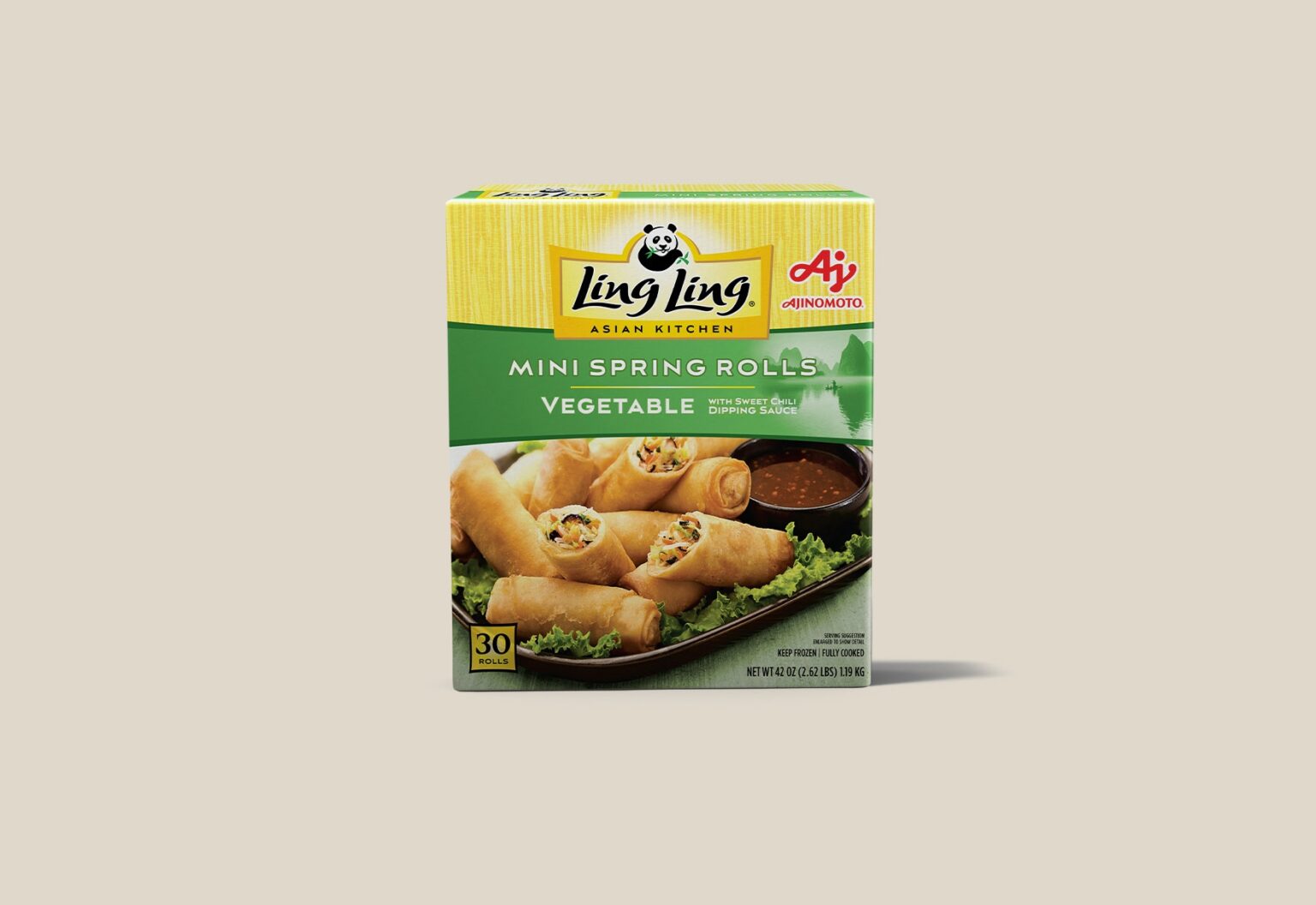 Vegetable Mini Spring Rolls 42oz - Ling Ling